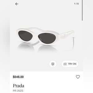 Prada Cat Eye Sunglasses